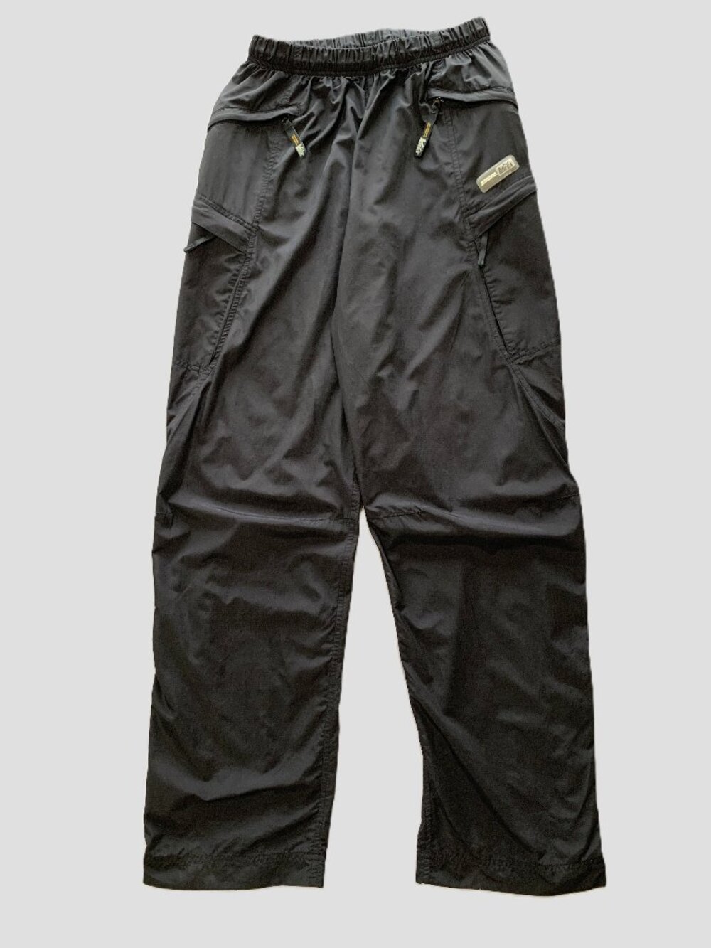REI Co‑op Men’s Sport Tech Cargo Pants Black Lightweight Elastic Weight Size M